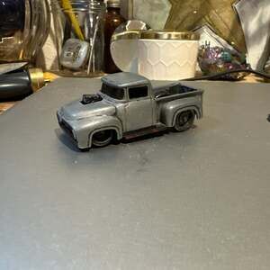 Hot Wheels Custom '56 Ford Truck HW Hot Trucks Gray